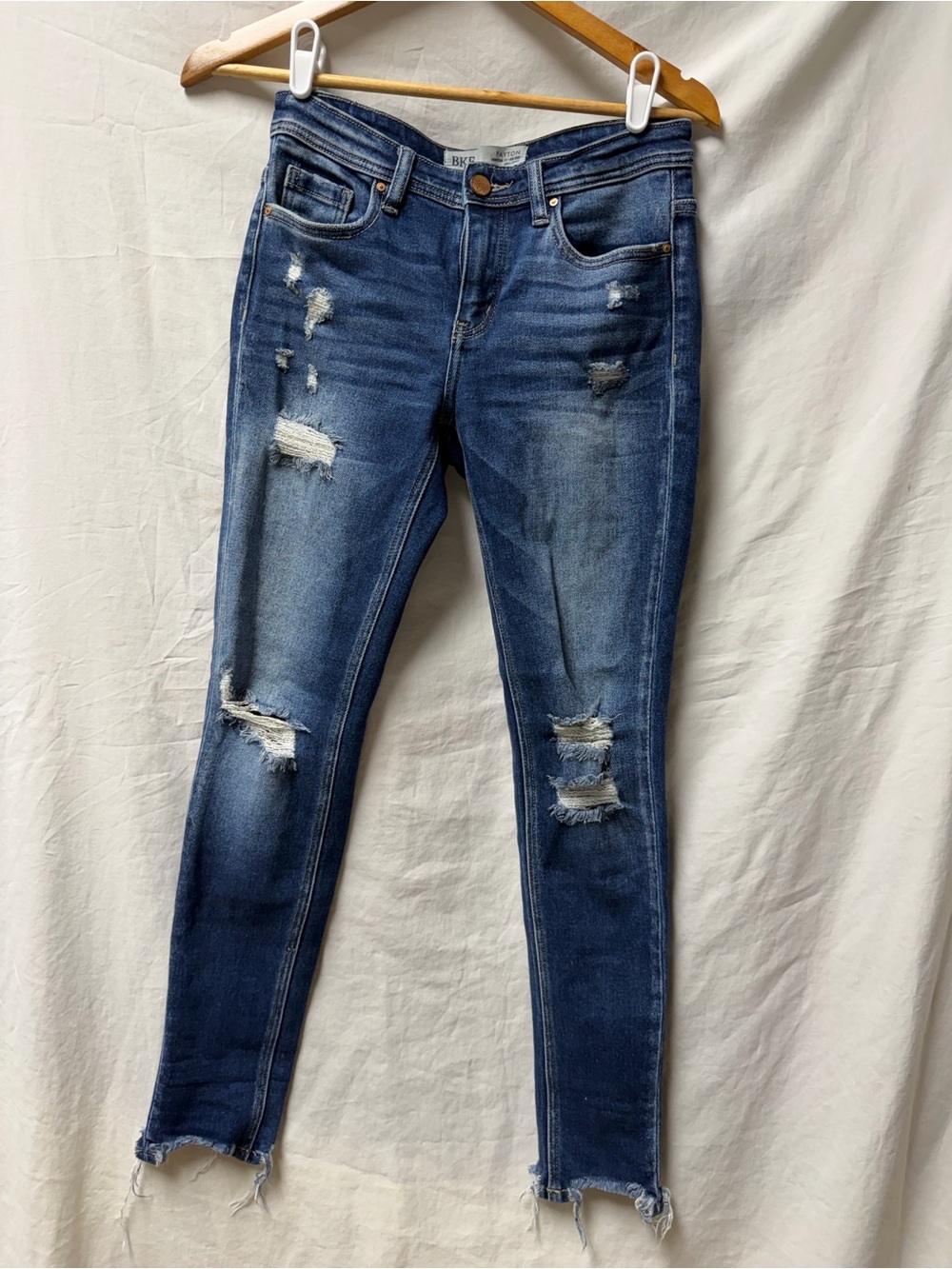 BKE Payton Universal Fit Mid Rise Ankle Skinny Women’s Size 24